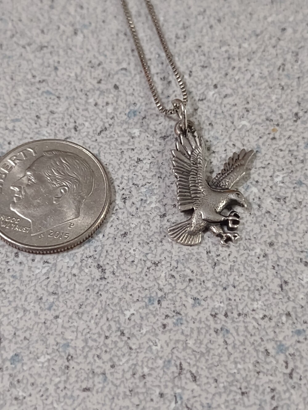 James Avery Eagle+BONUS Chain
